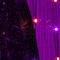 7ft. Pre-Lit Artificial Halloween Black Willow Tree with 600 Purple and Orange Dual Color LED Lights